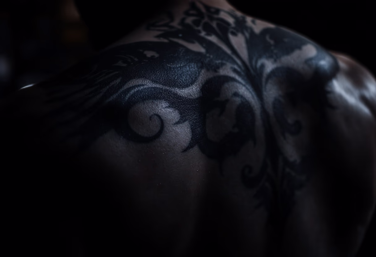image of healed tattoos on clients