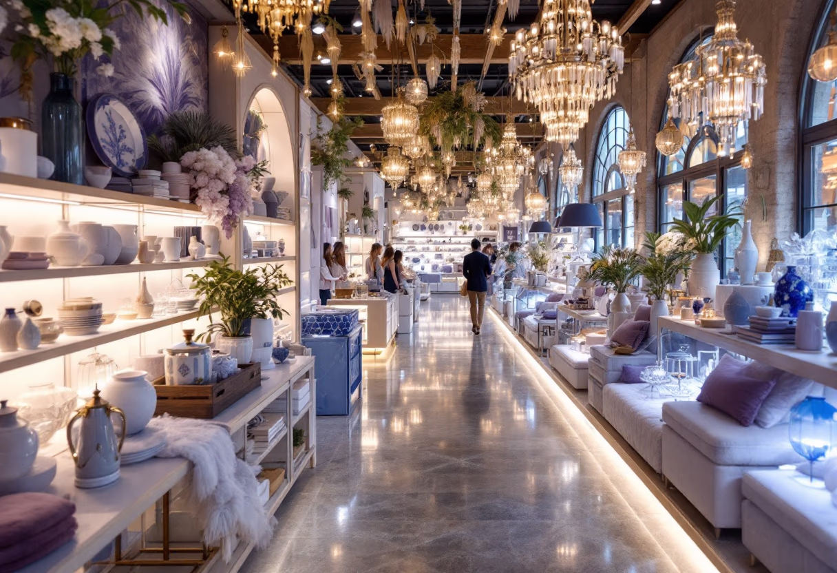 [background image] image of the store location (for a home goods store)