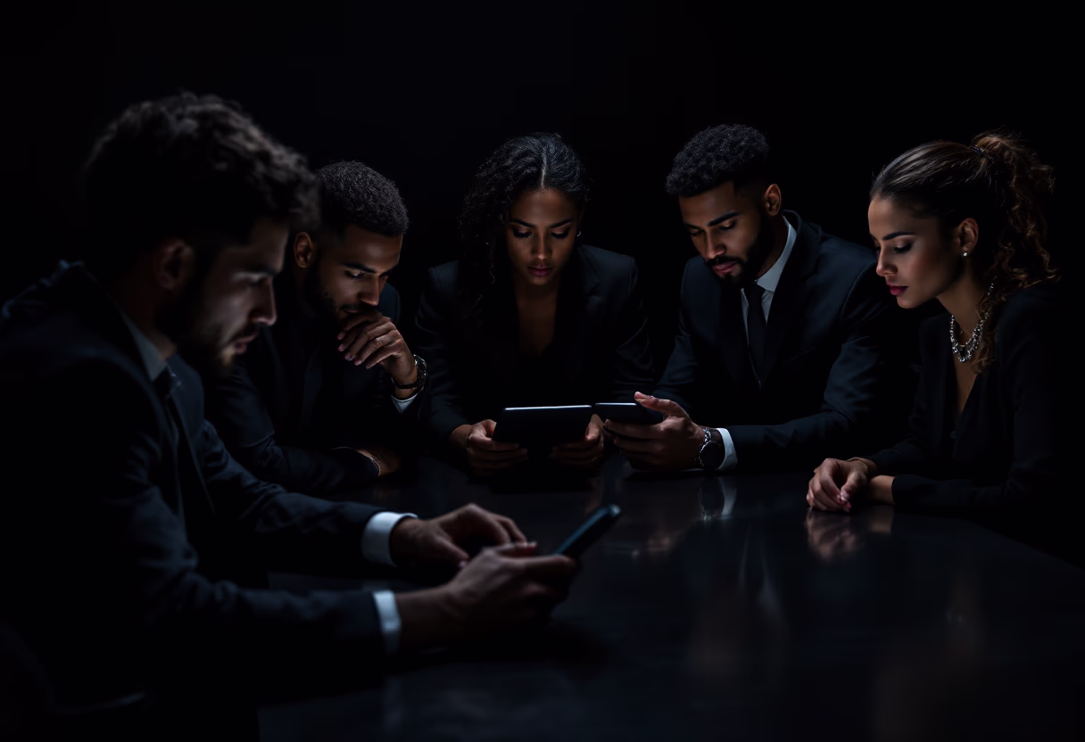 image of a marketing strategy meeting