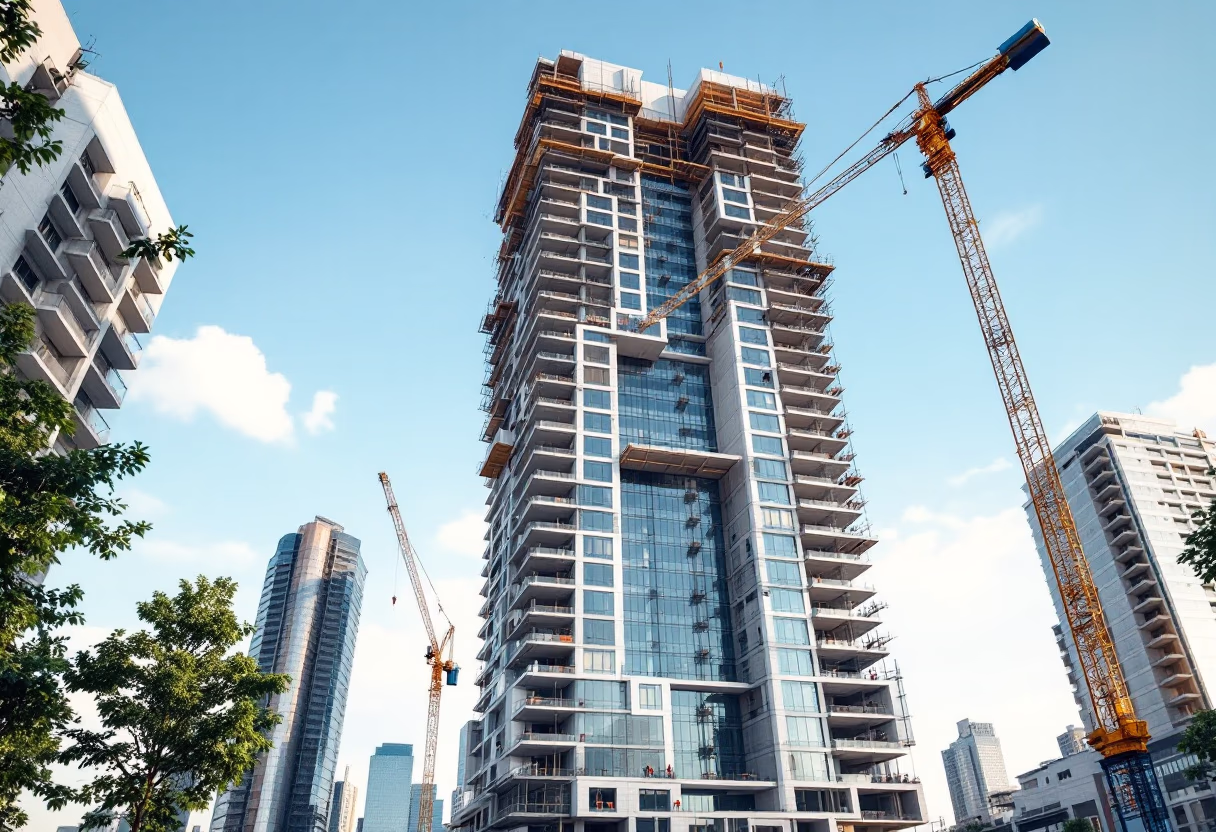 image of a skyscraper project for an architect firm