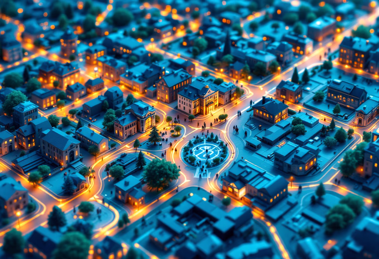 [background image] of a city map (for a pet store)
