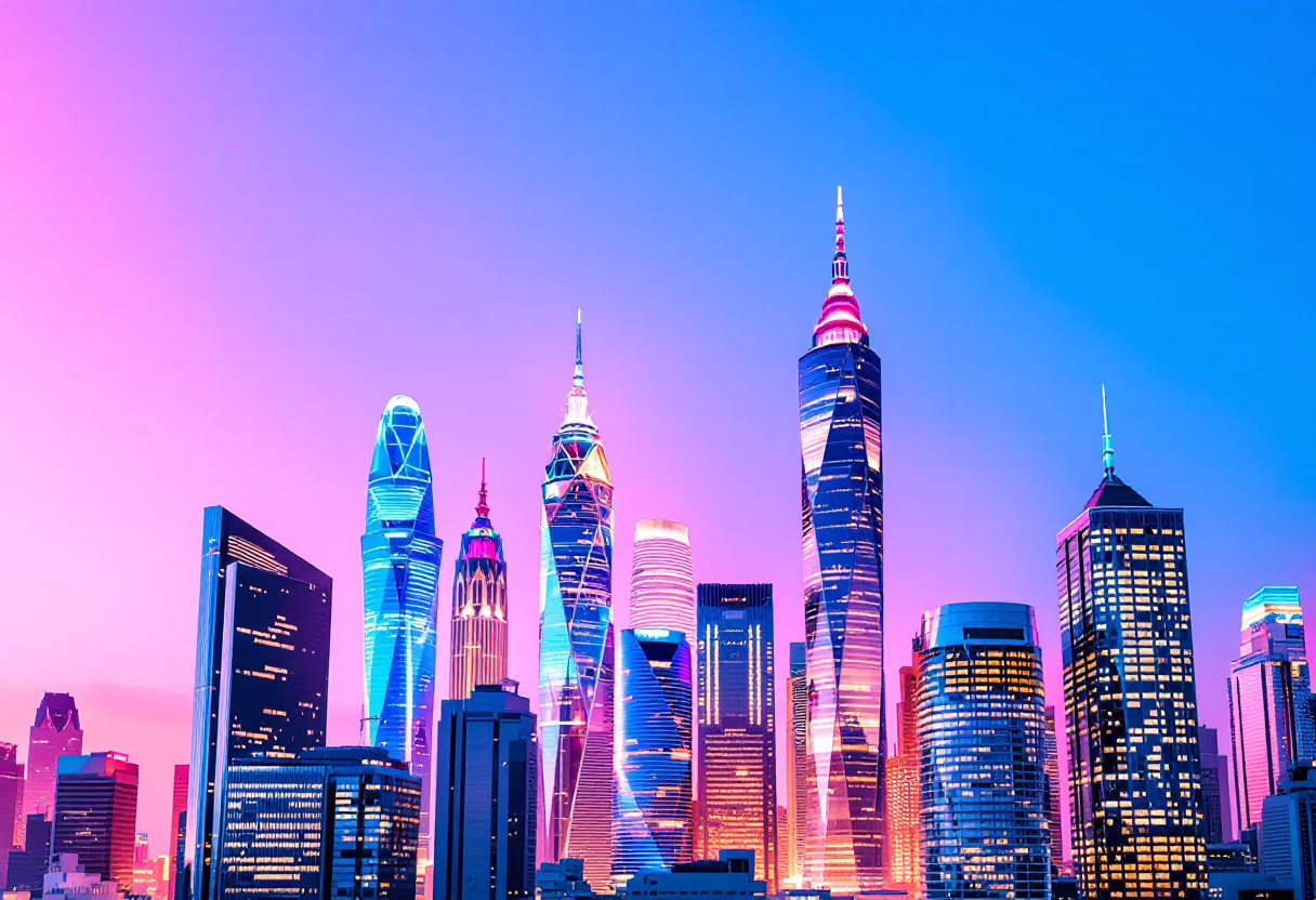 [background image] image of a city skyline