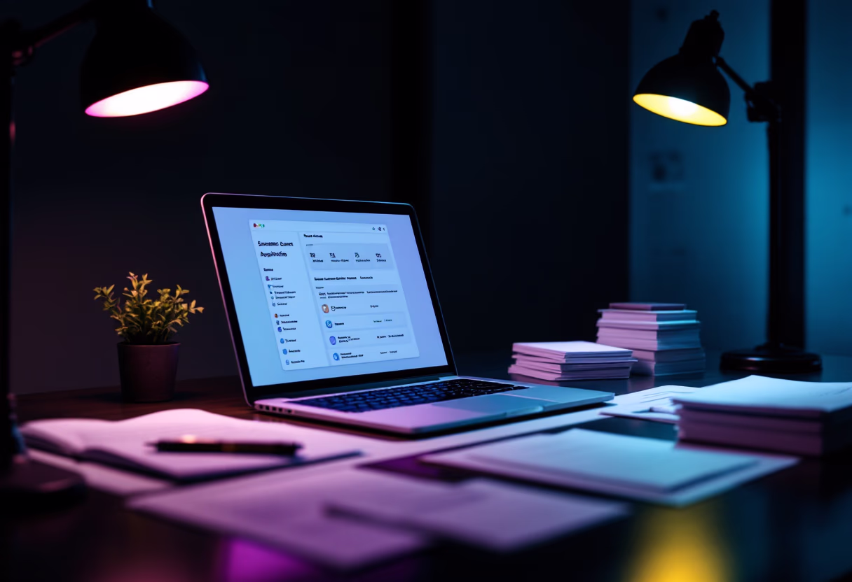 image of seamless document automation (for a legal tech)