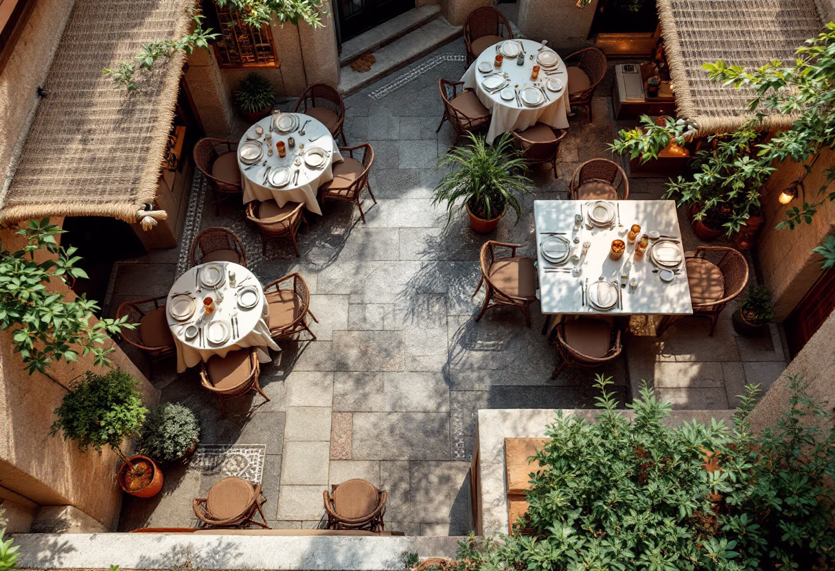 image of the restaurant building (for an italian restaurant)