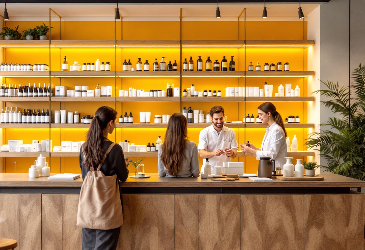 image of a wellness event at the pharmacy