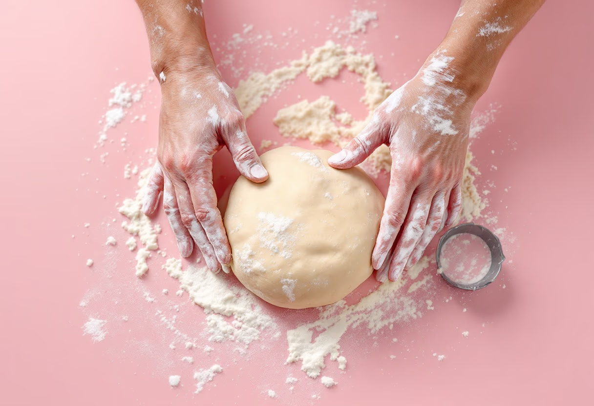 image of baking process