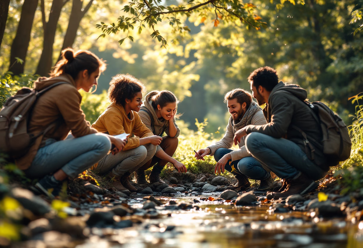 image of educational workshops in progress