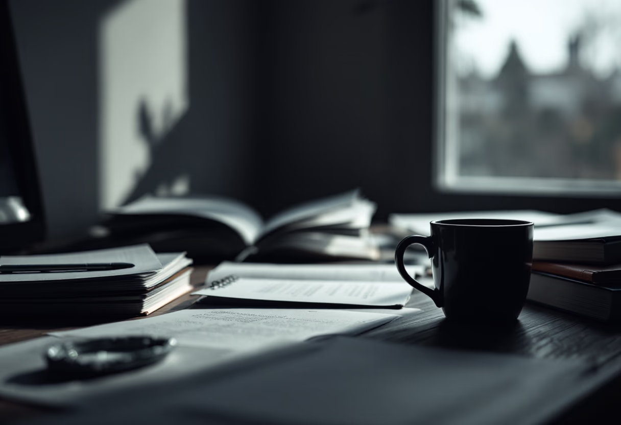 image of cozy study nook [background image]