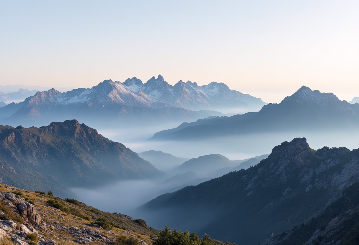 [background image] image of mountain range