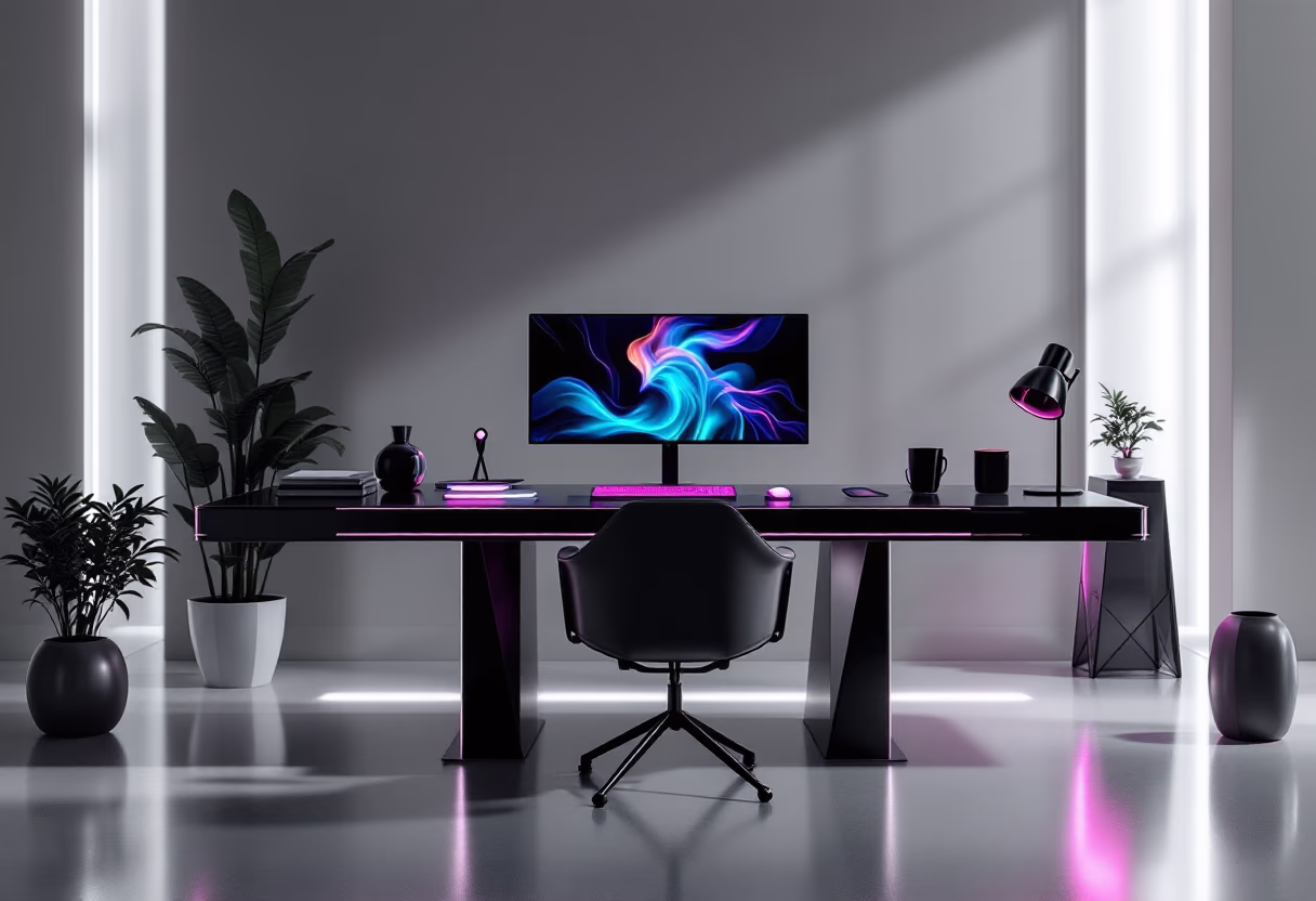 <subject>[background image] image of a computer workspace (for a web development agency)</subject>