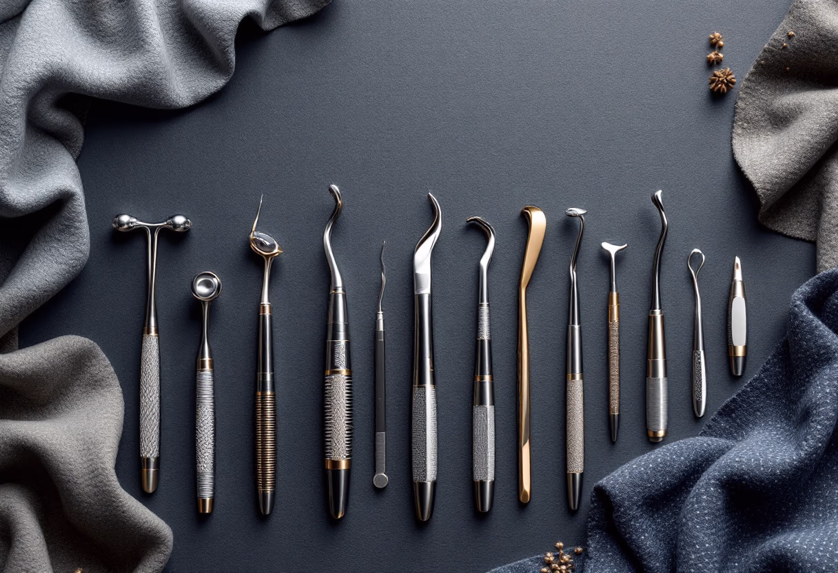 image depicting dental care tips - dental tools precision