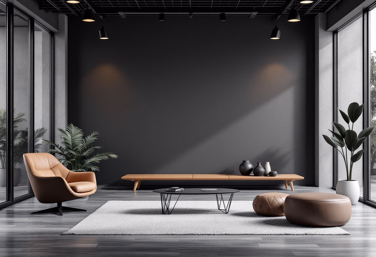 background image of office environment (for a financial advisor)