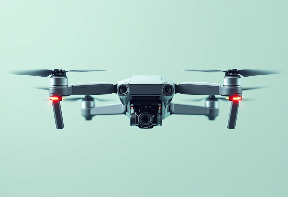 image of a futuristic drone