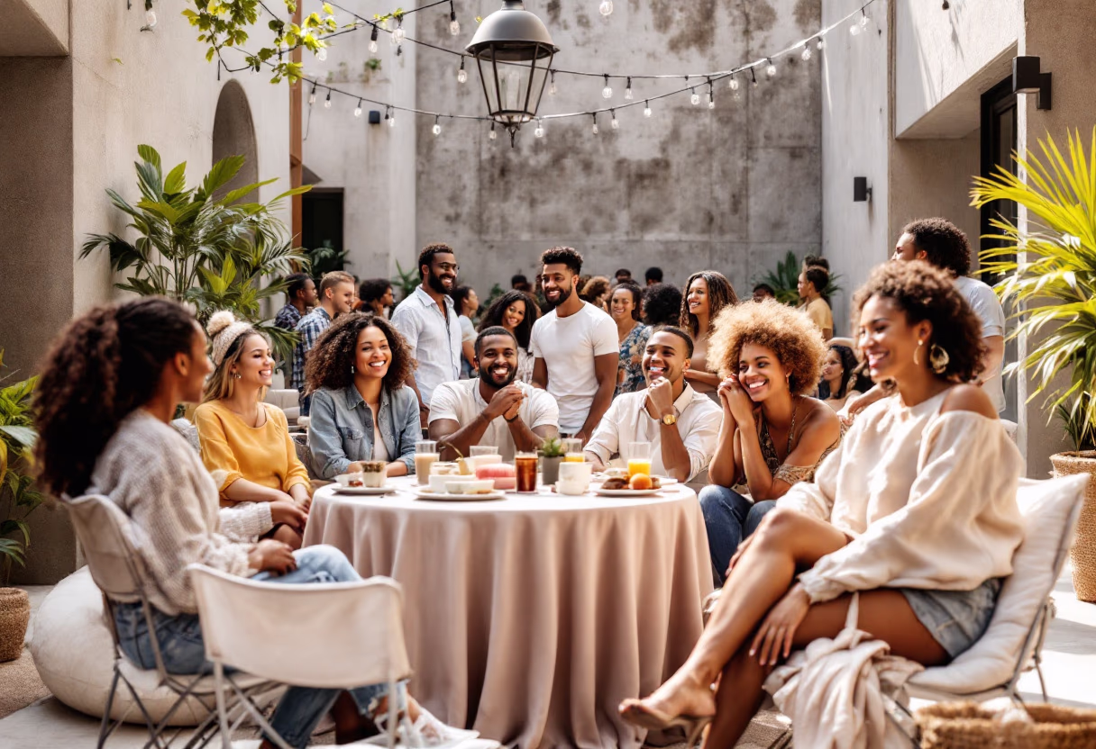 image of community event (for a nonprofit & charity)