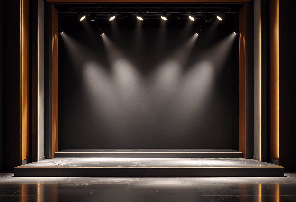 Michelle Margaret Marques on stage in NYC