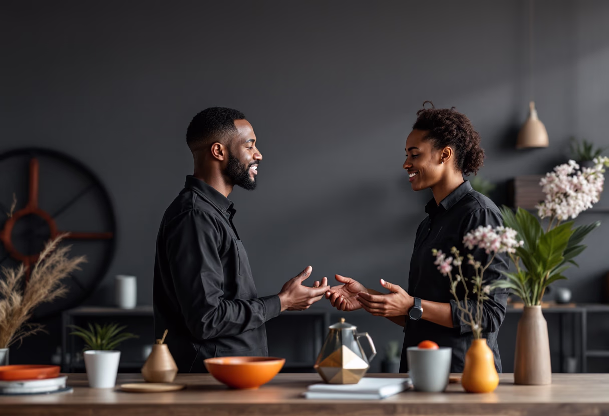 image of store helping customers