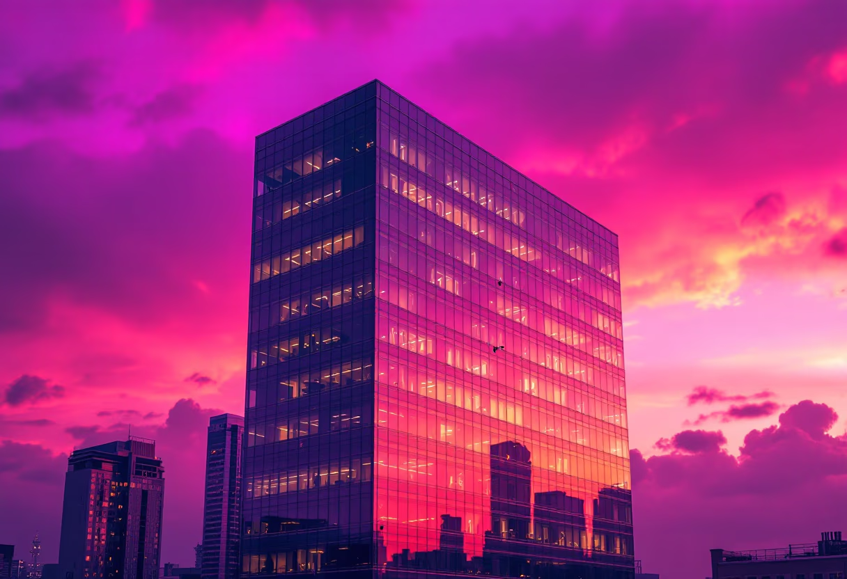 image of office building exterior (for a mobility and transportation)