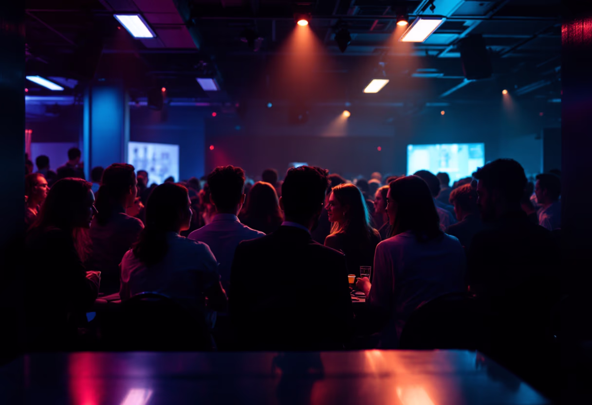 image of networking event (for a hr tech)