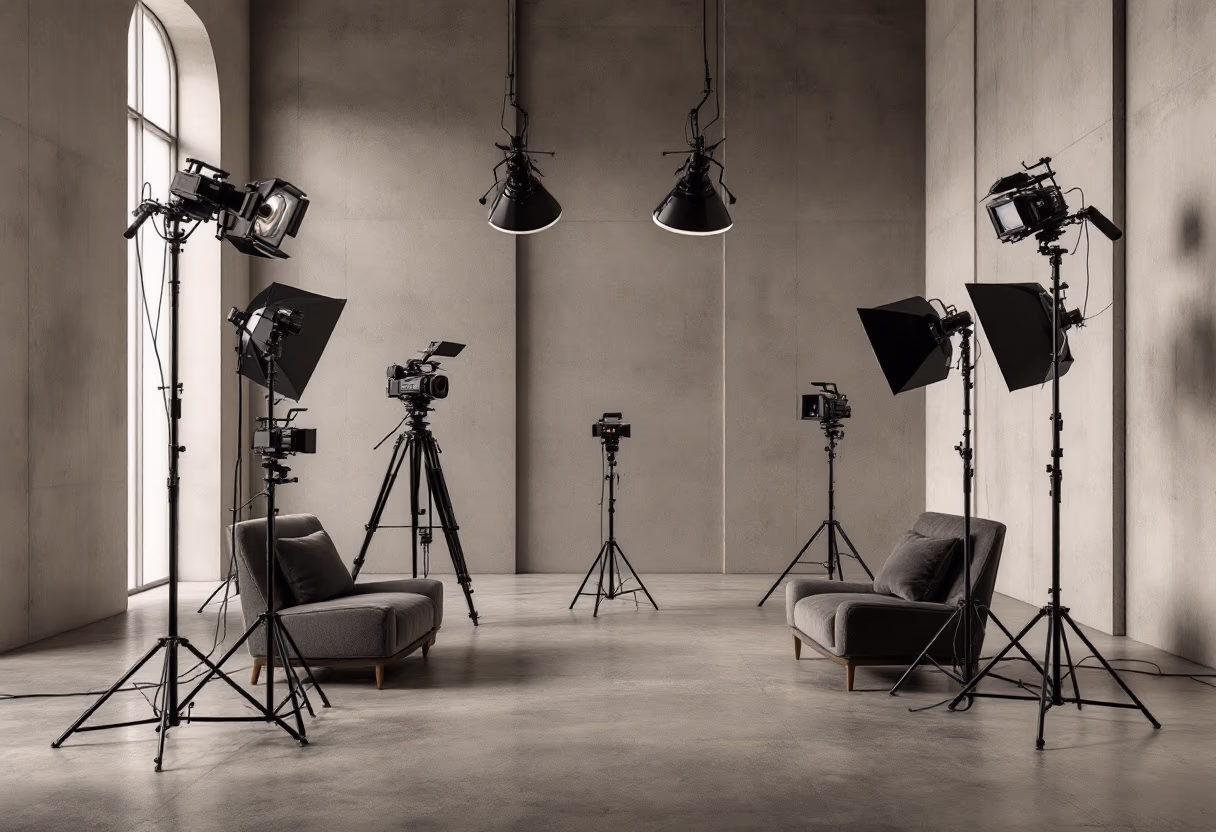 [background image] image of a film set