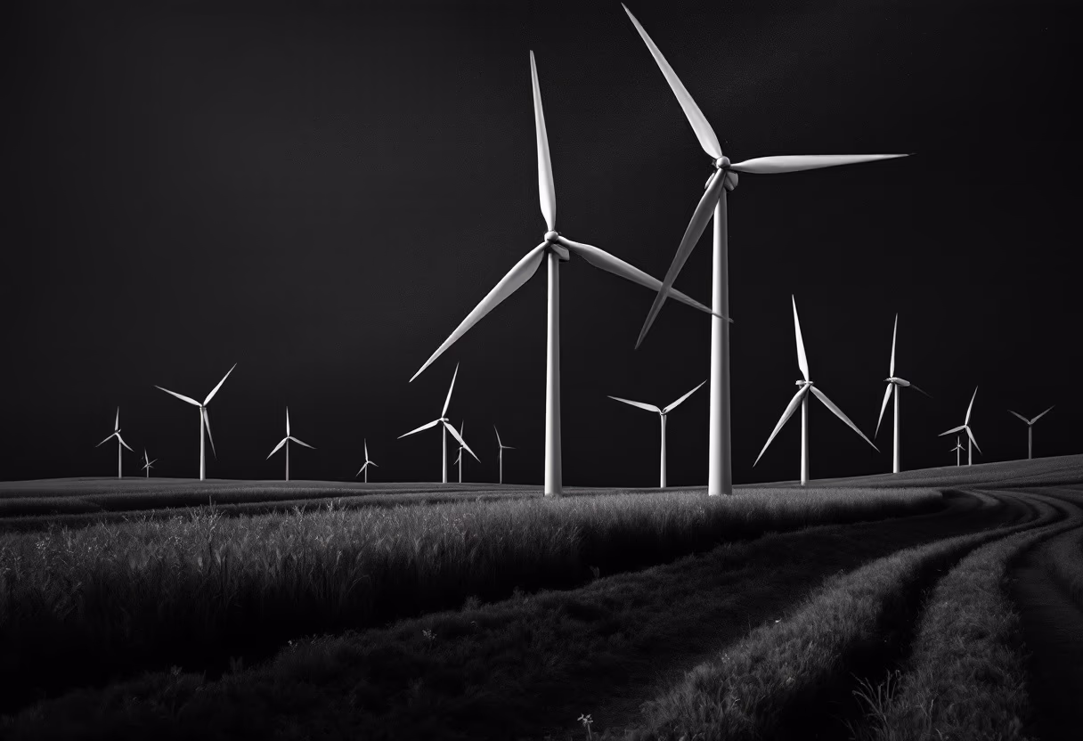 image of renewable energy sources like wind turbines