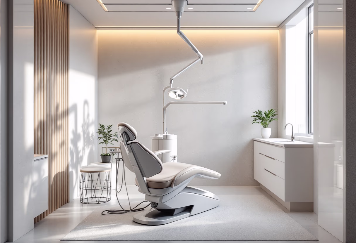 image of modern dental equipment in a dental office