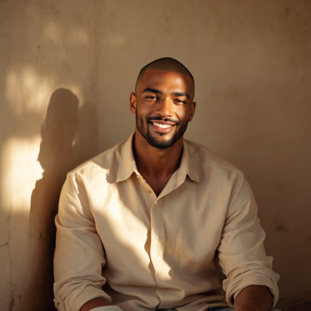 [headshot] image of customer (for a jewelry store)