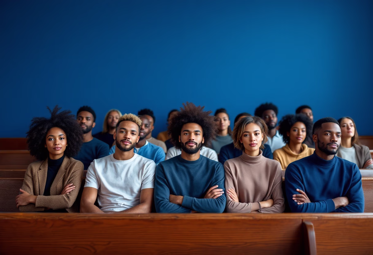 image of church congregation