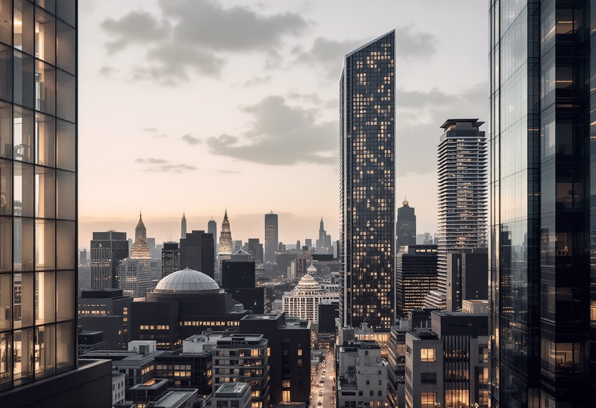 [background image] image of modern cityscape (for a consulting firm)