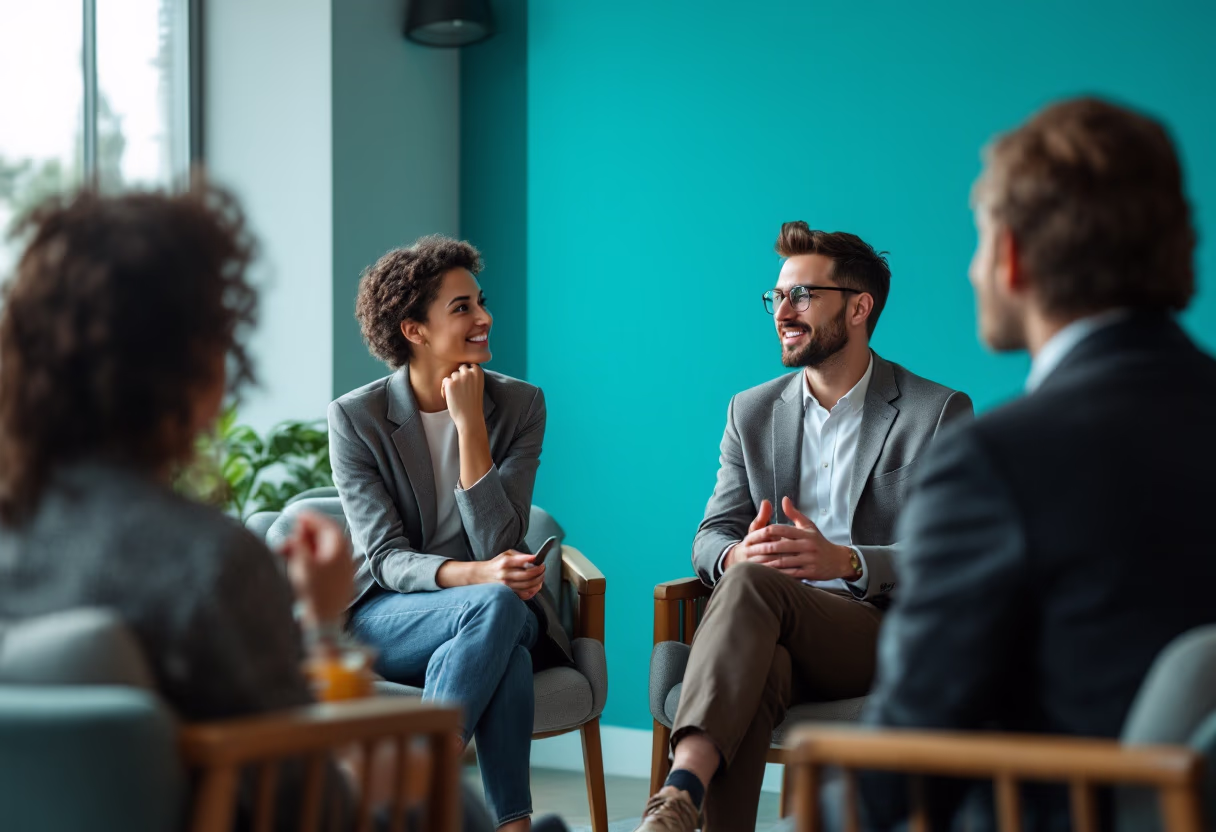 image of networking event (for a hr tech)