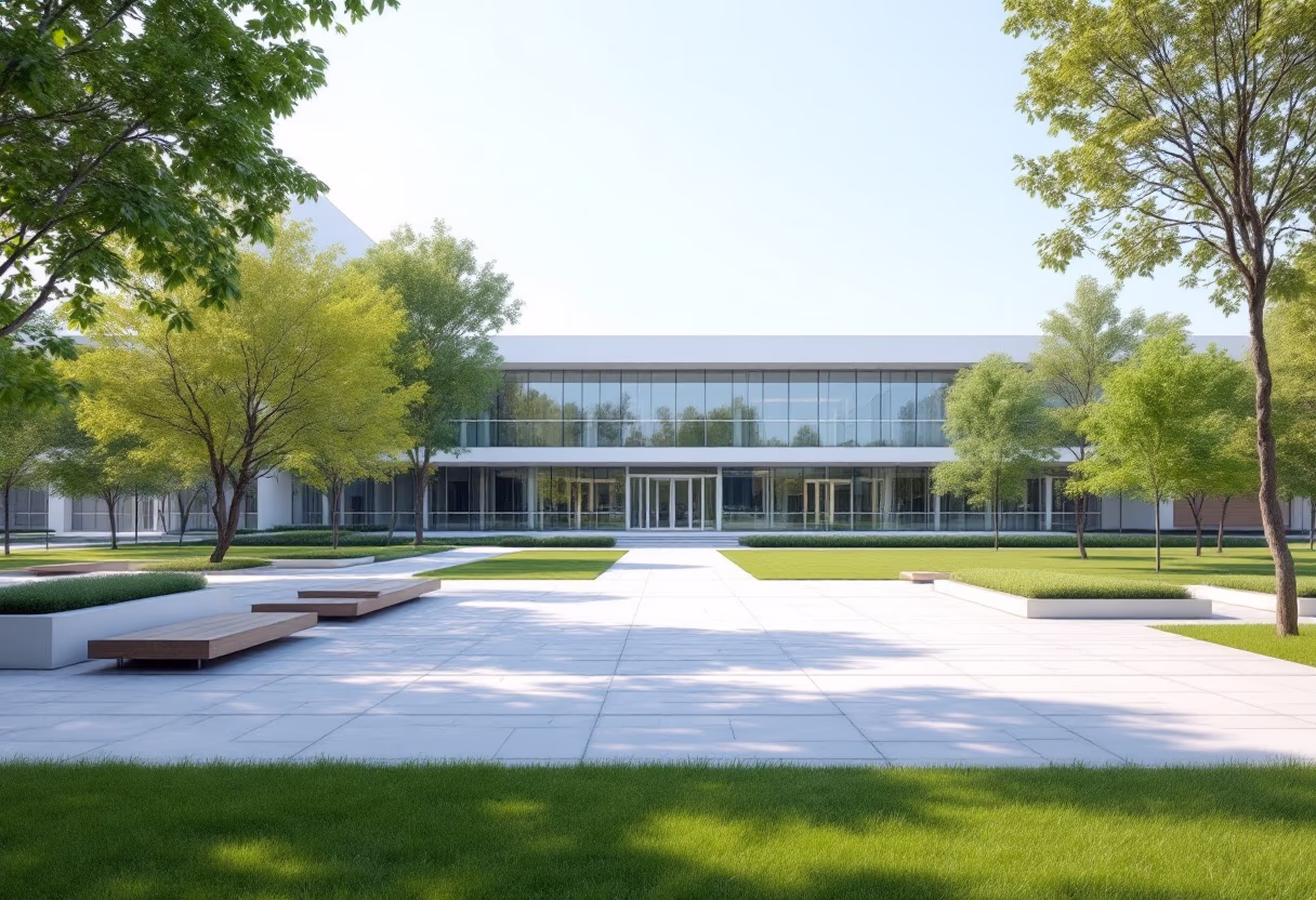 image of a school campus (for a edtech)