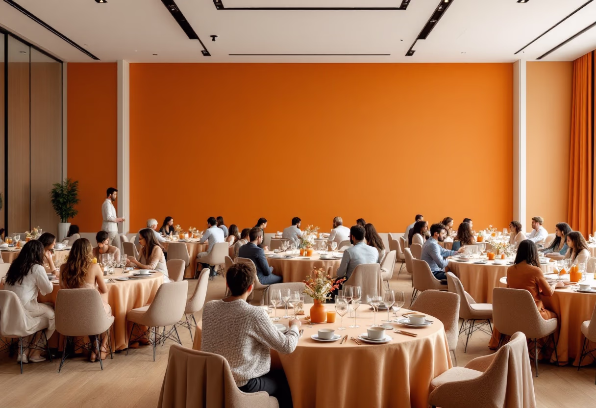 image of a fundraising event for a humanitarian aid nonprofit