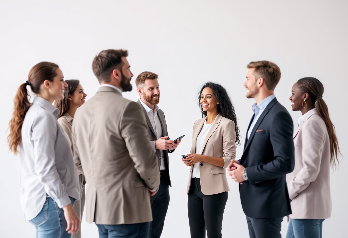 image of networking event (for a hr tech)