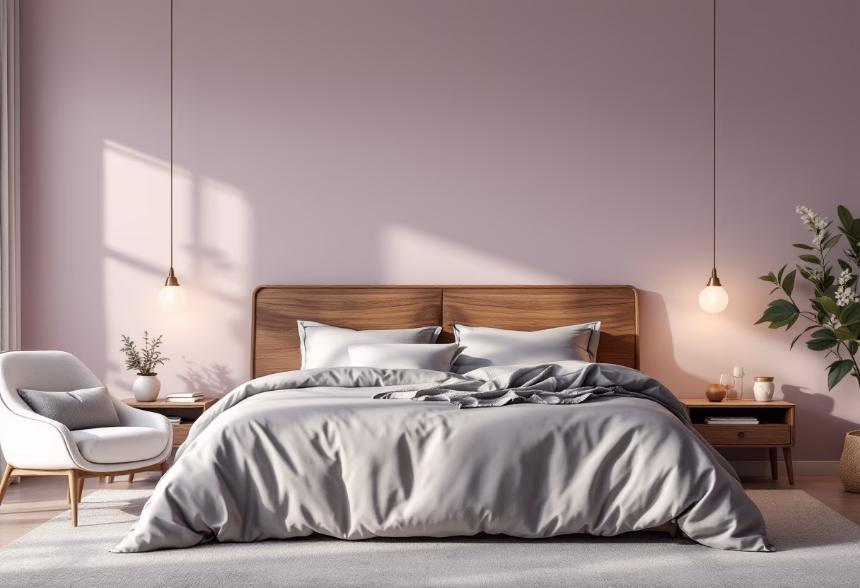 image of inviting bedroom (for a bed & breakfast)