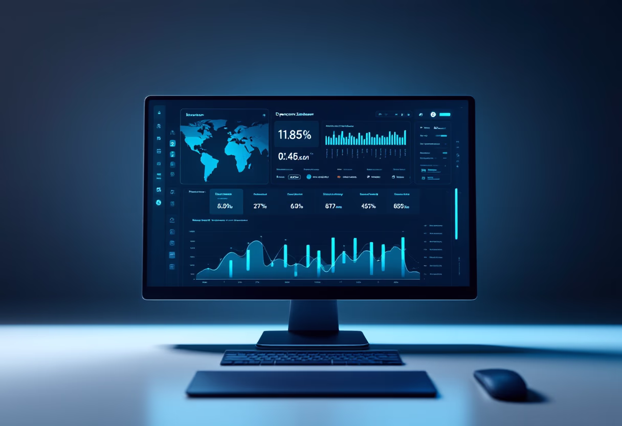 [interface] screenshot of cybersecurity dashboard interface (for an ai cybersecurity company)