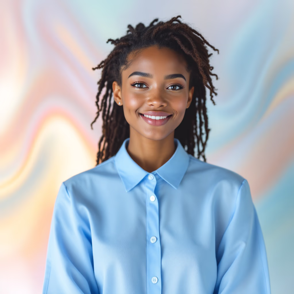 [headshot] image of customer (for a productivity tools business)