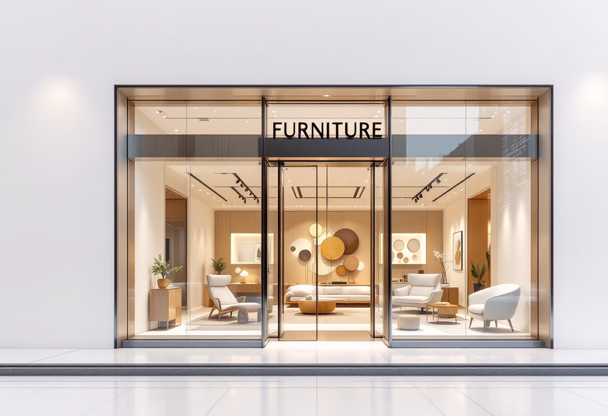 image of the store exterior (for a furniture store)
