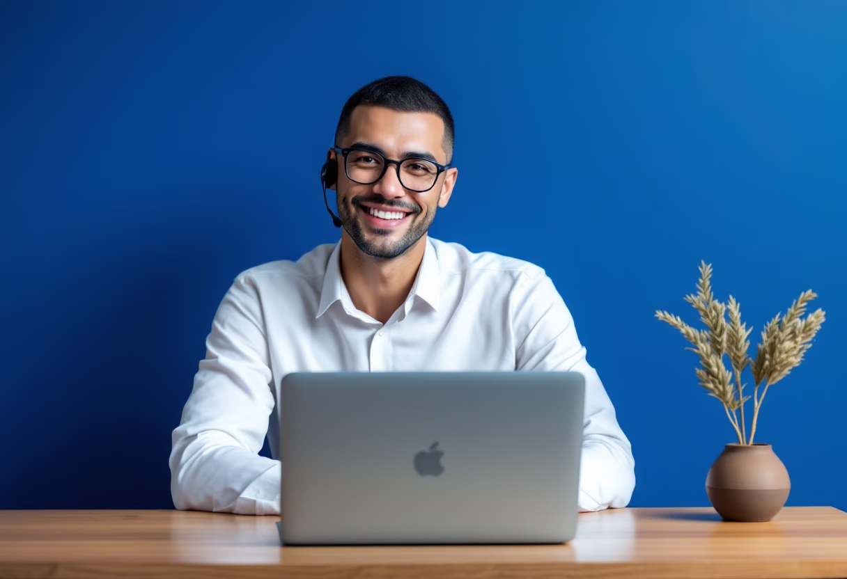 image of customer support representative