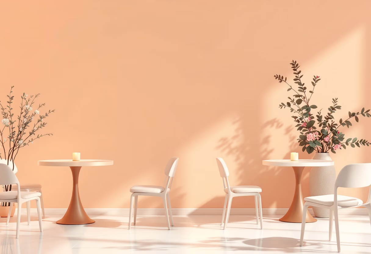 [background image] image of dining ambiance (for a modern restaurant)