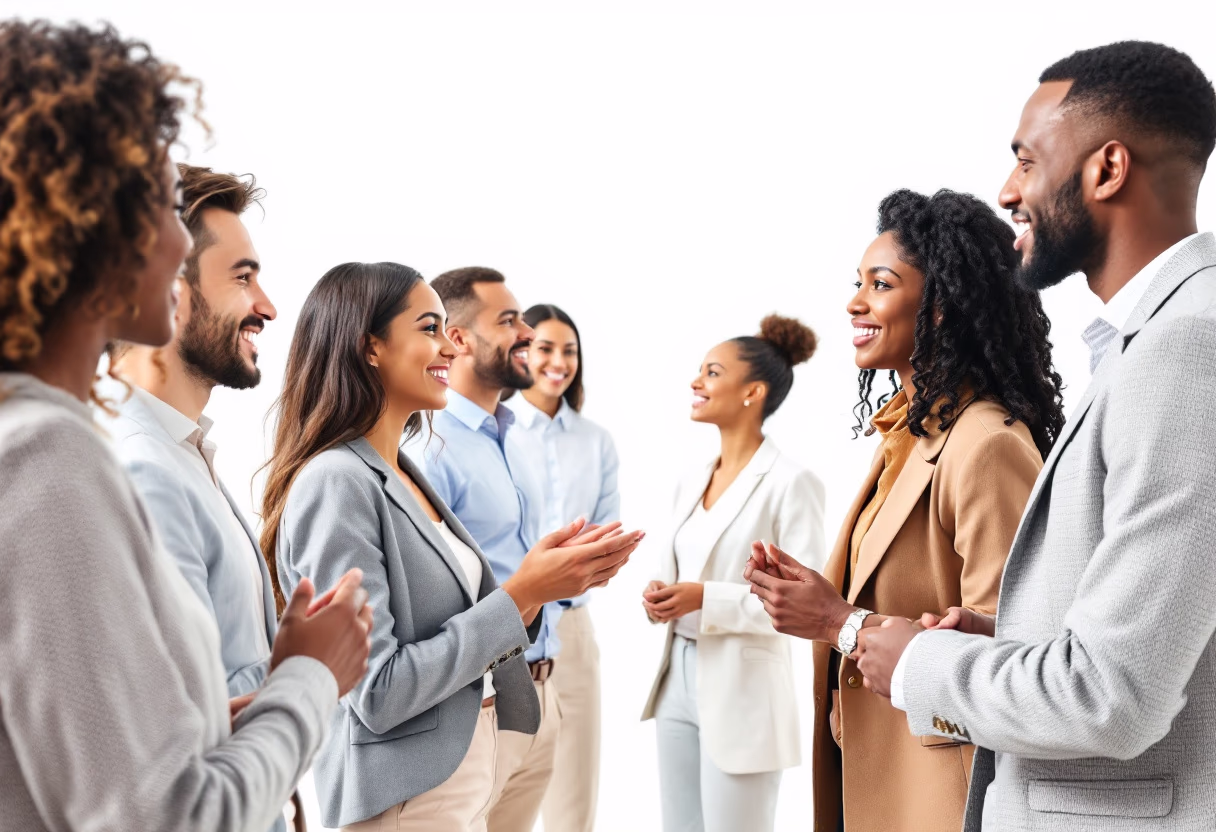 image of networking event (for a hr tech)