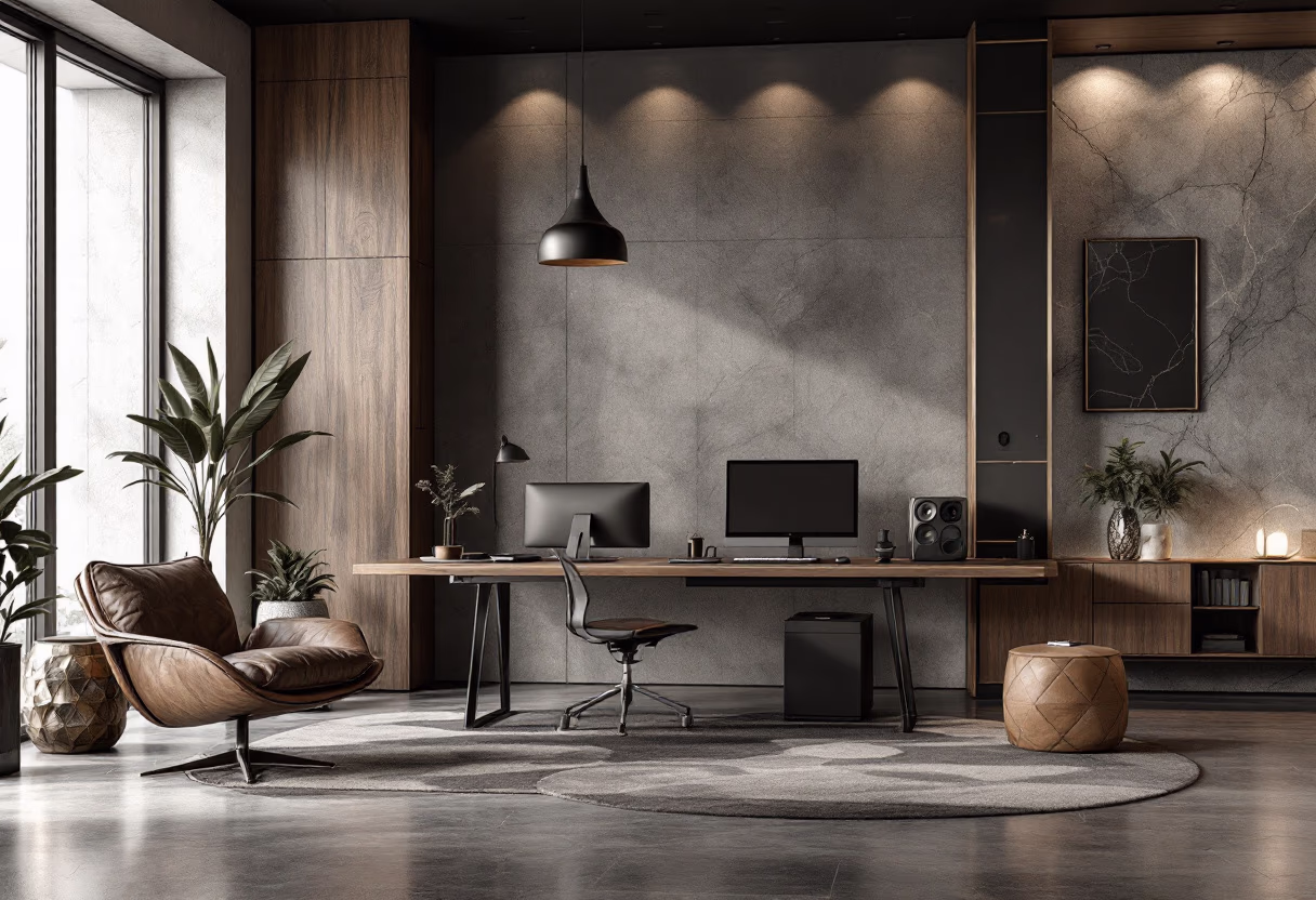 image of studio setting (for a game development company)