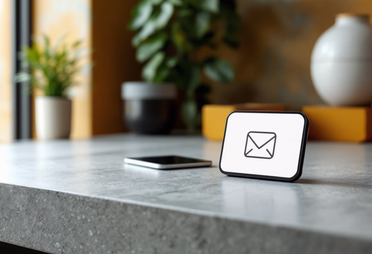 [background image] image of phone and email icons on a desk (for an insurance agency & company)