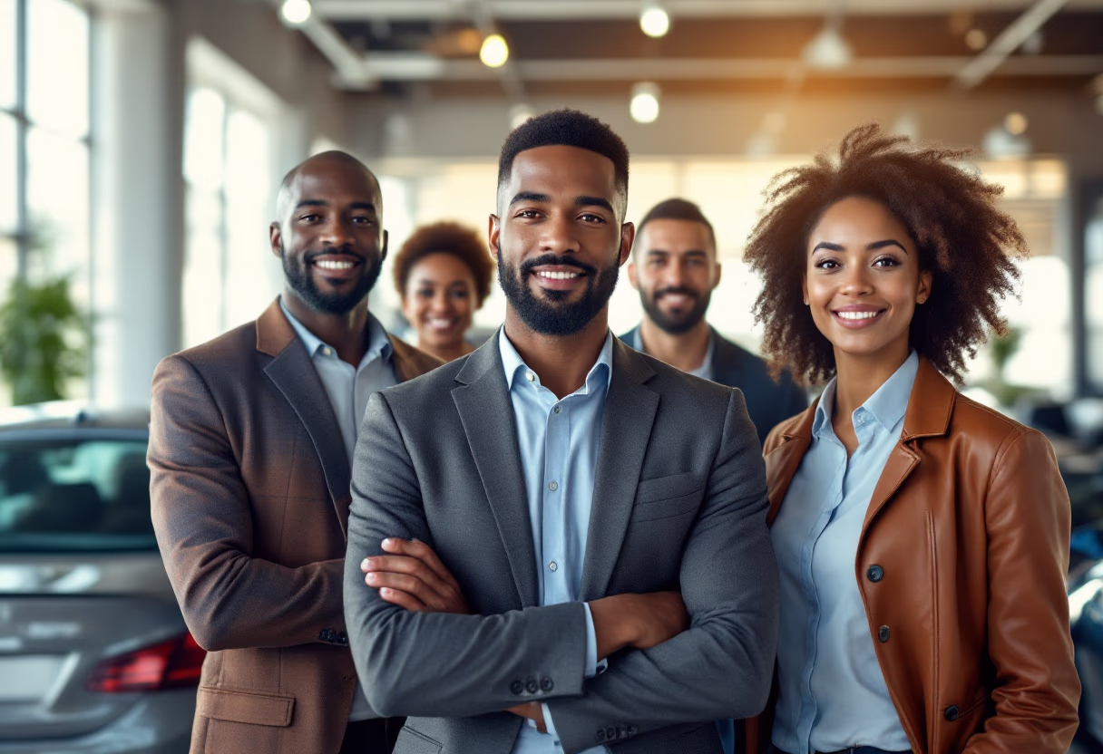 image of dealership team (for an auto dealership)