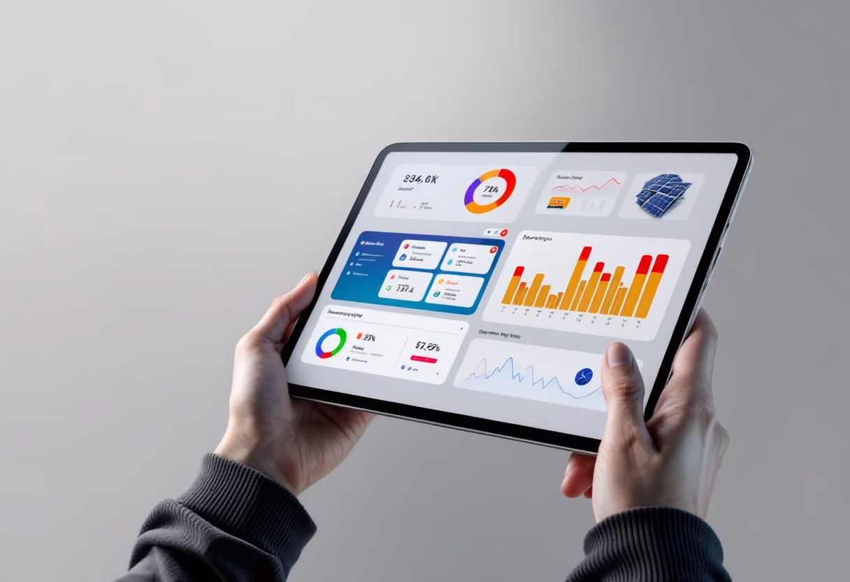 [digital project] image of renewable energy article (for a solar panel installer)