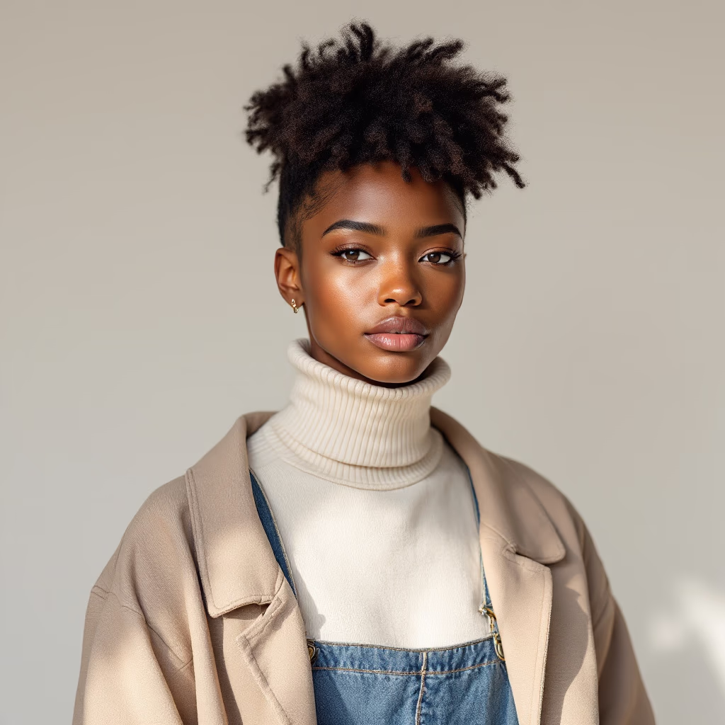 [headshot] image of customer for a department store