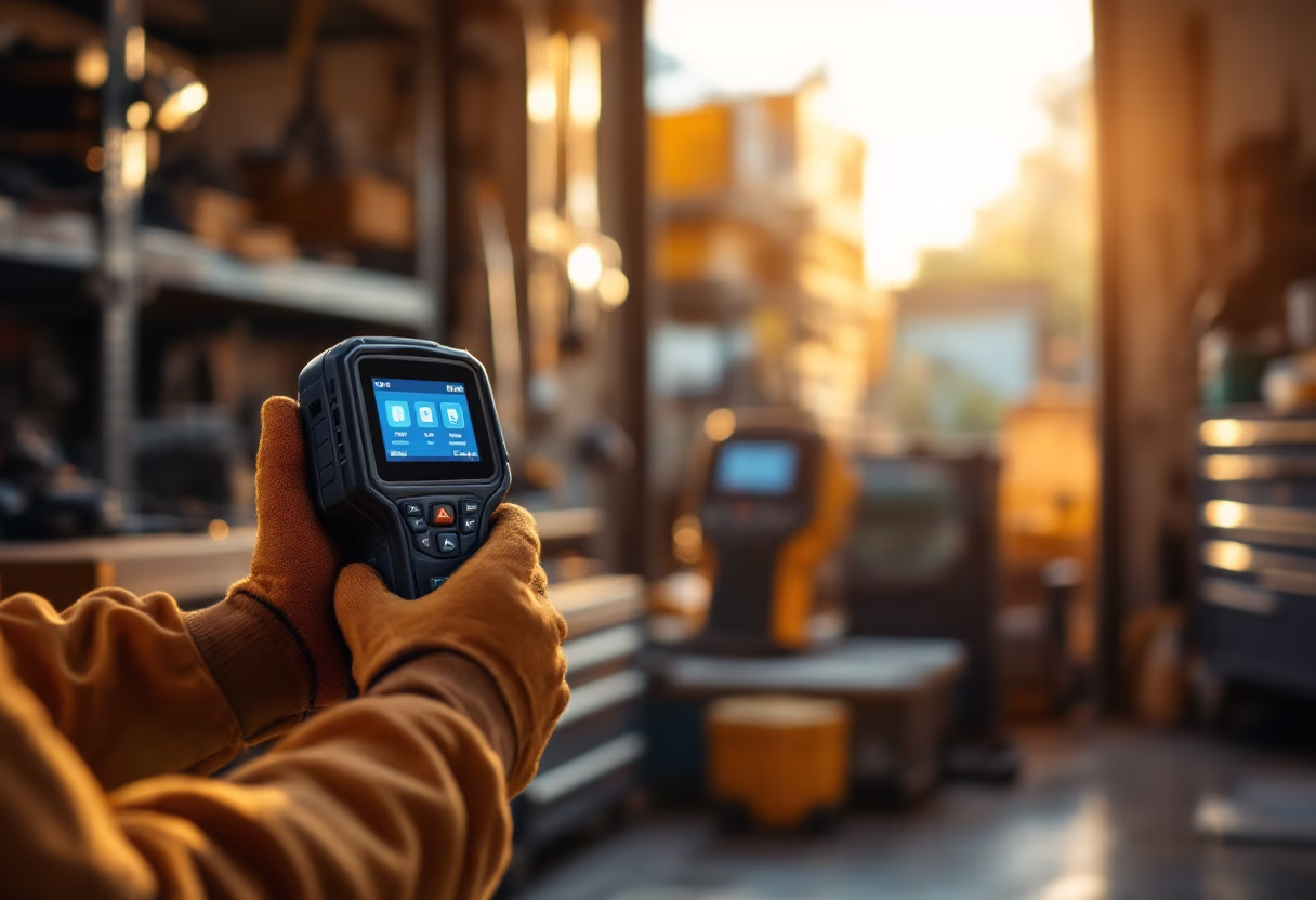 image of vehicle diagnostic tools (for an automotive service)