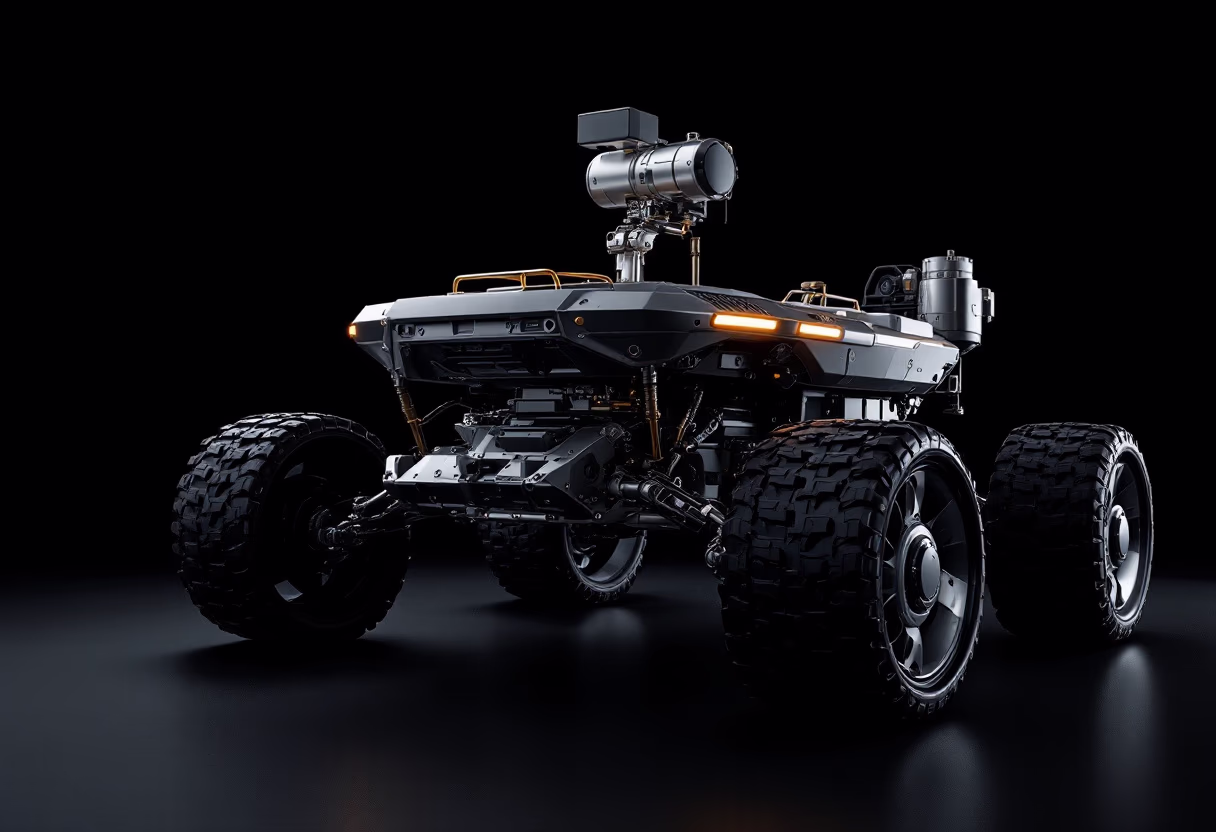 image of a space rover