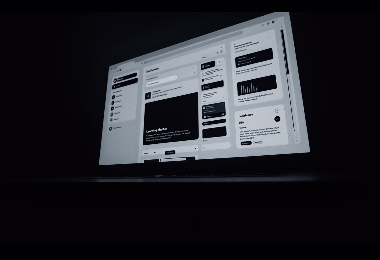 [interface] image of a screenshot of a learning module (for an edtech)