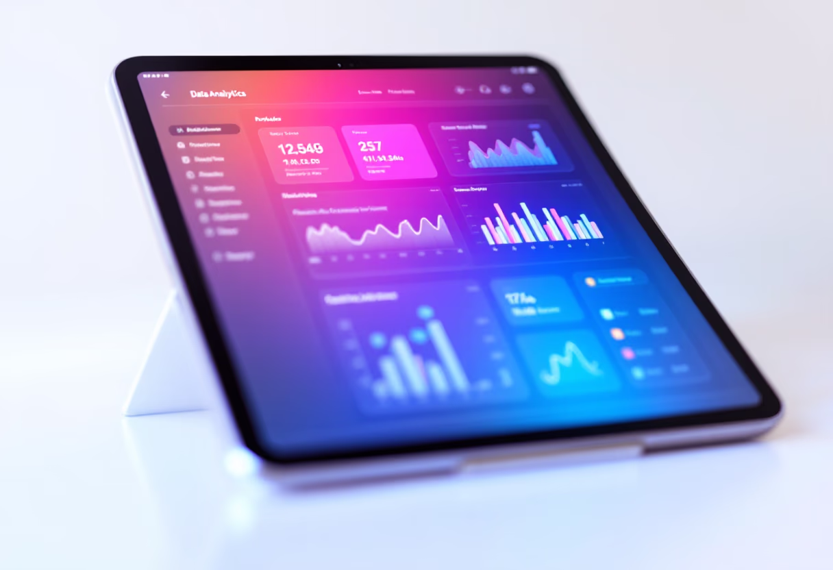 image of industry analysis for a data analytics and business intelligence website