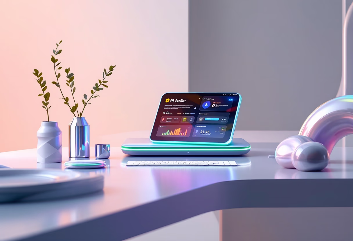 image of tech solutions demonstration (for a hr tech)
