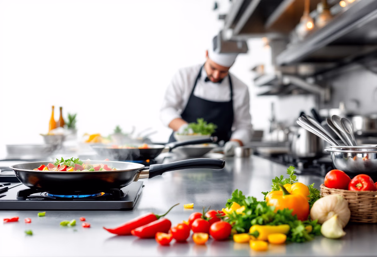 image of restaurant kitchen (for a mexican restaurant)